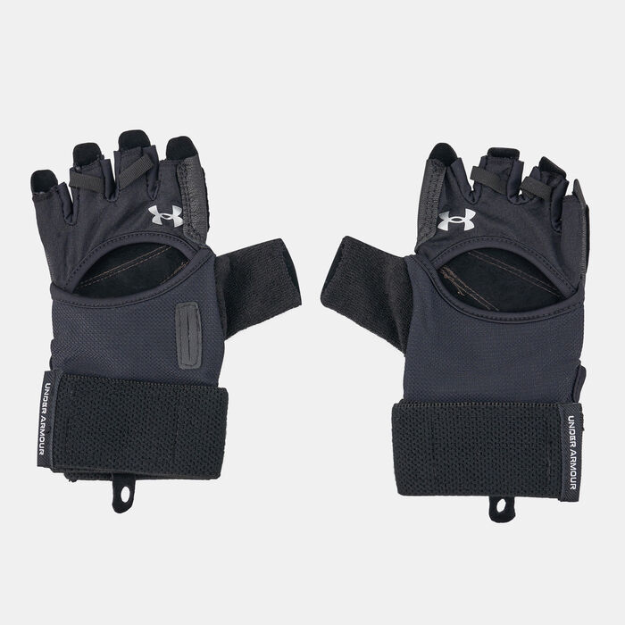 Under Armour Women's Weightlifting Gloves Black Under Armour Women's Weightlifting Gloves Black image number 0