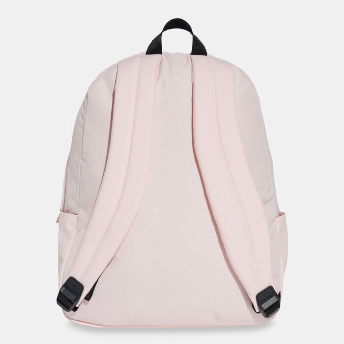 adidas Men's Classic Badge of Sport 3-Stripes Backpack Pink adidas Men's Classic Badge of Sport 3-Stripes Backpack Pink image number 5