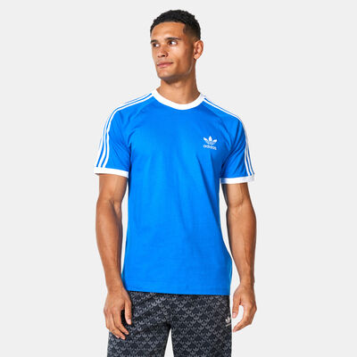 adidas Originals Men's Adicolor Classics 3-Stripes T-Shirt Blue