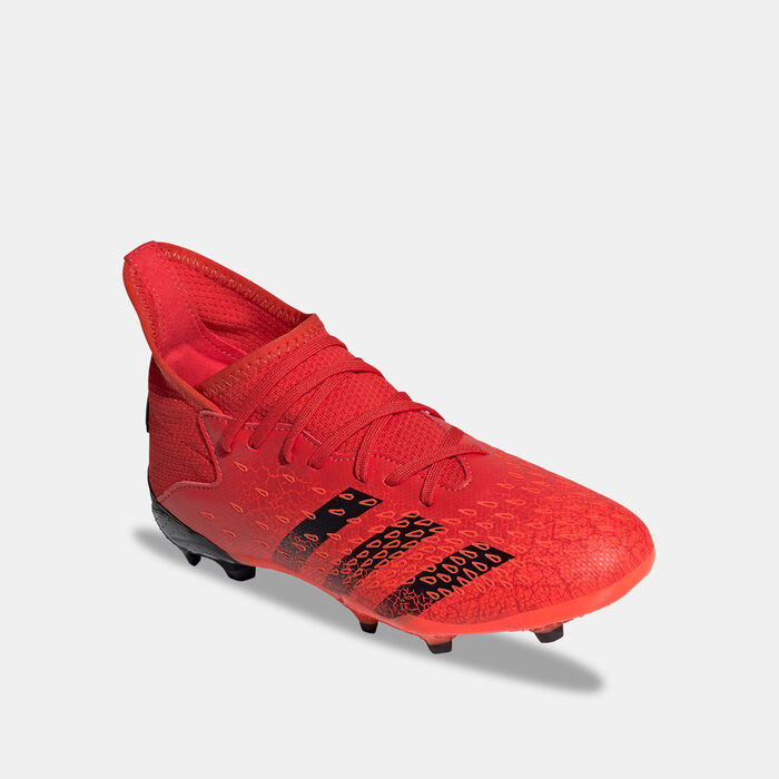 adidas Kids' Predator Freak.3 Firm-Ground Football Shoes (Younger and Older Kids) Red adidas Kids' Predator Freak.3 Firm-Ground Football Shoes (Younger and Older Kids) Red image number 1