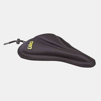 TRON Gel Lycra Foam Saddle Cover (28x20cm) Multi