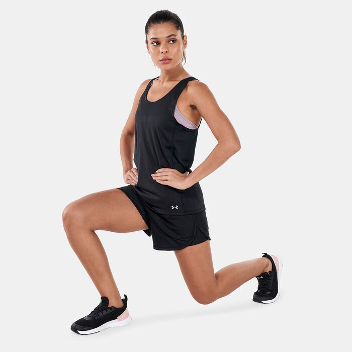 Under Armour Women's UA Fly-By Tank Top Black image number 2