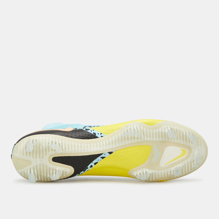 Nike Men's Phantom GT2 Elite Firm Ground Football Shoe Blue Nike Men's Phantom GT2 Elite Firm Ground Football Shoe Blue image number 3