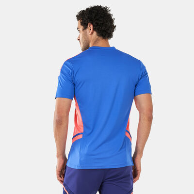 adidas Men's Condivo 22 Football Jersey Blue adidas Men's Condivo 22 Football Jersey Blue