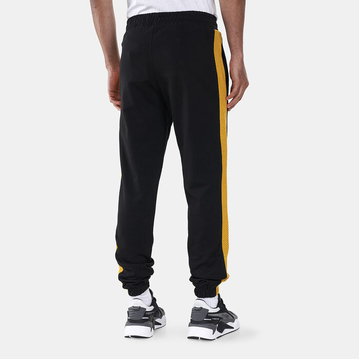 New Era Men's NBA LA Lakers Team Logo Sweatpants Black image number 1