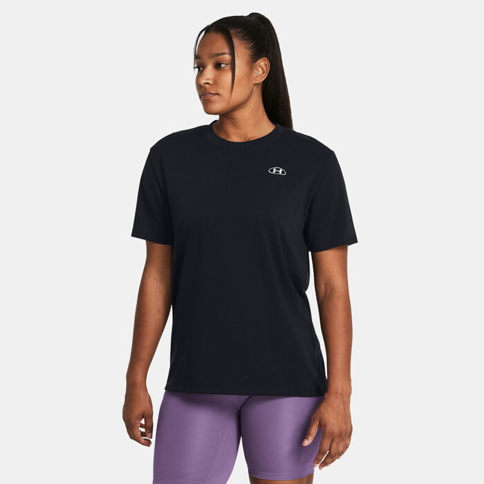 Under Armour Women's Boyfriend T-Shirt Black image number 0