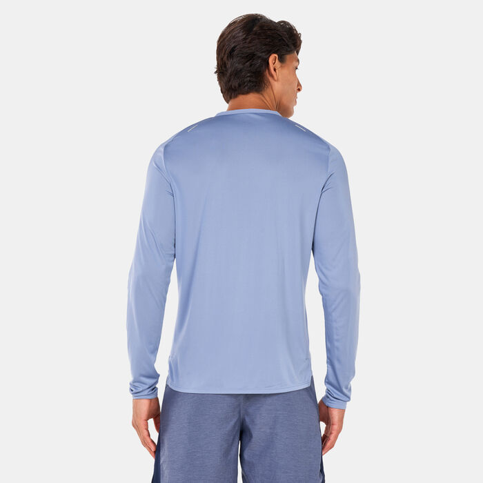 Nike Men's Dri-Fit Run Division Rise 365 T-Shirt Blue Nike Men's Dri-Fit Run Division Rise 365 T-Shirt Blue image number 1