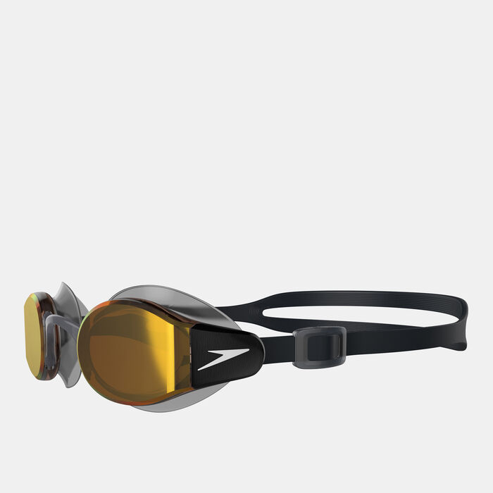 Speedo Mariner Pro Mirror Swimming Goggles Black Speedo Mariner Pro Mirror Swimming Goggles Black image number 2
