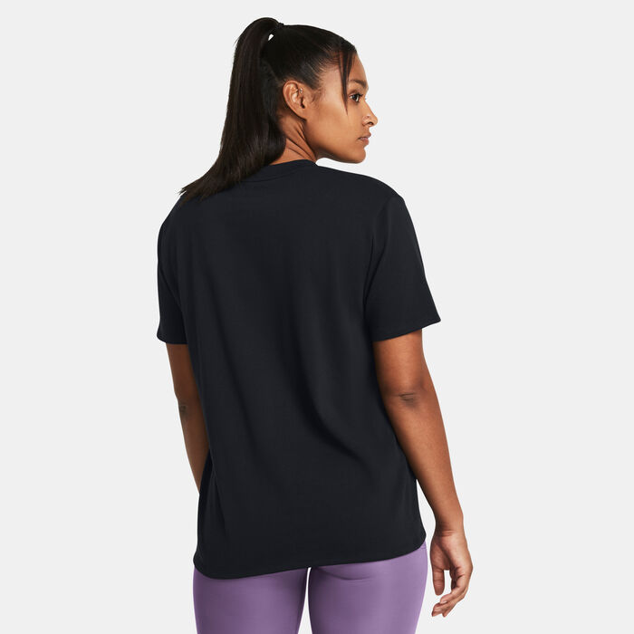 Under Armour Women's Boyfriend T-Shirt Black image number 1