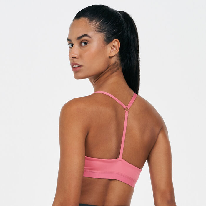 adidas Women's All Me Padded Sports Bra White adidas Women's All Me Padded Sports Bra White image number 1