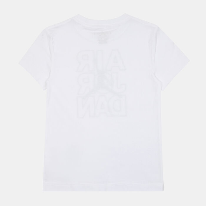 Jordan Kids' Air Jordan Wild Tribes T-Shirt White Jordan Kids' Air Jordan Wild Tribes T-Shirt White image number 1