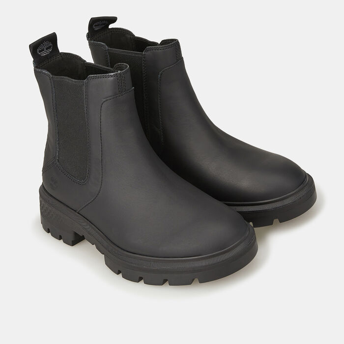 Timberland Women’s Cortina Valley Chelsea Boot Black Timberland Women’s Cortina Valley Chelsea Boot Black image number 1