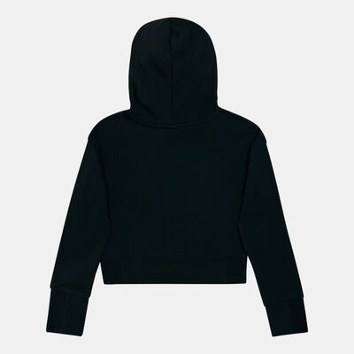 Nike Kids' Sportswear Cropped Hoodie (Older Kids) Black