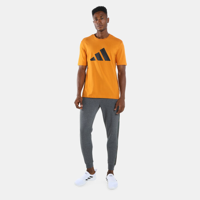 adidas Men’s Essentials Fleece Camo-Print Sweatpants Grey adidas Men’s Essentials Fleece Camo-Print Sweatpants Grey image number 2
