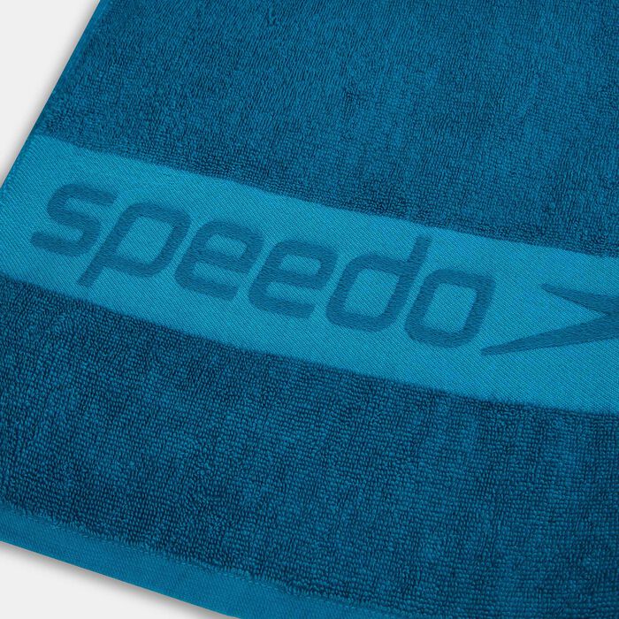 Speedo Border Towel Blue image number 4