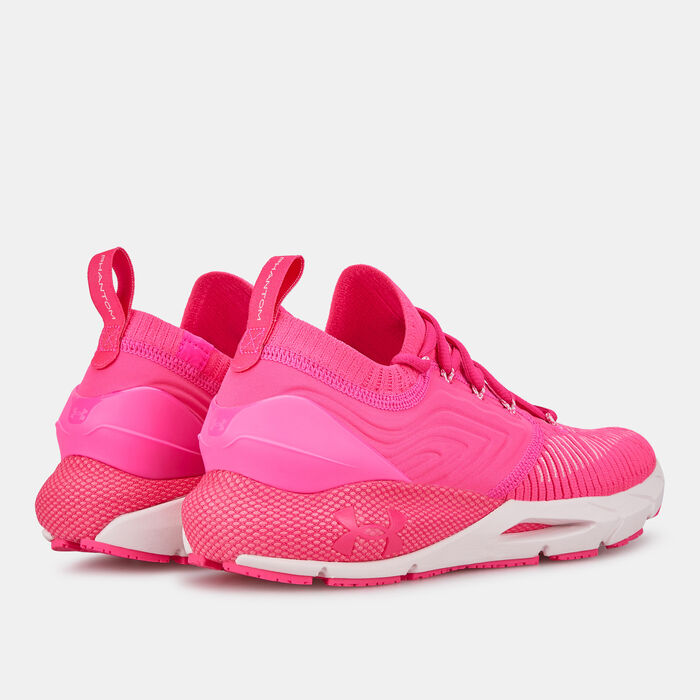 Under Armour Women's HOVR Phantom 2 INKNT Running Shoe Pink image number 2