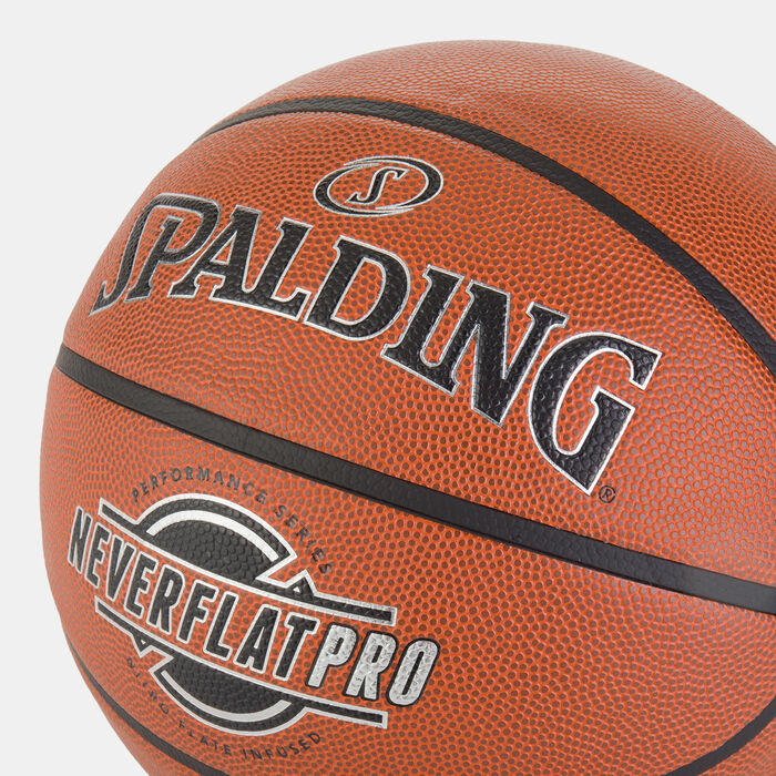 Spalding NeverFlat Pro Basketball Multi image number 2