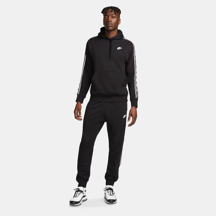 Nike Men's Club Fleece Graphic Tracksuit Black image number 0
