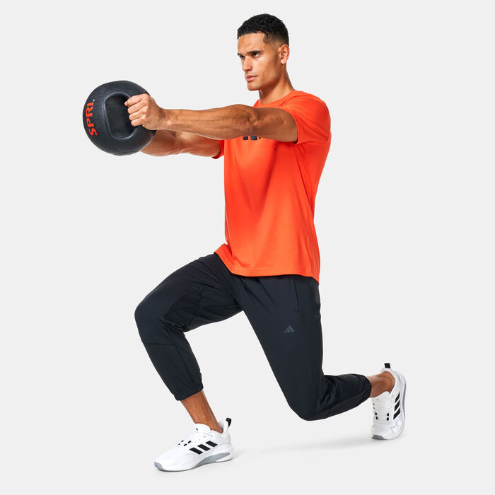 adidas Men's Deisgned For Training 7/8 Yoga Training Pants Black adidas Men's Deisgned For Training 7/8 Yoga Training Pants Black image number 2