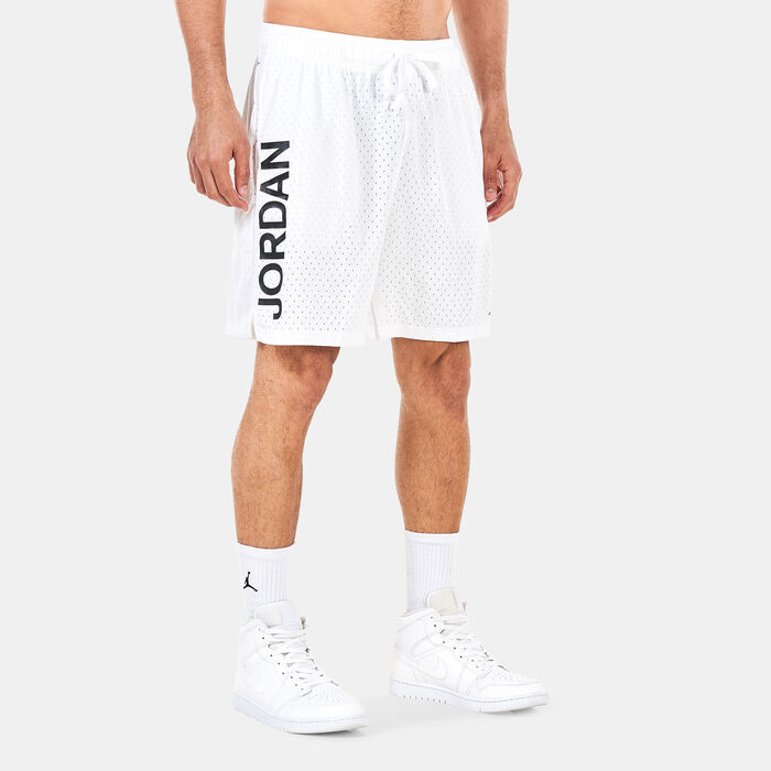 Jordan Men's Dri-FIT Sport BC Mesh Graphic Shorts White image number 0
