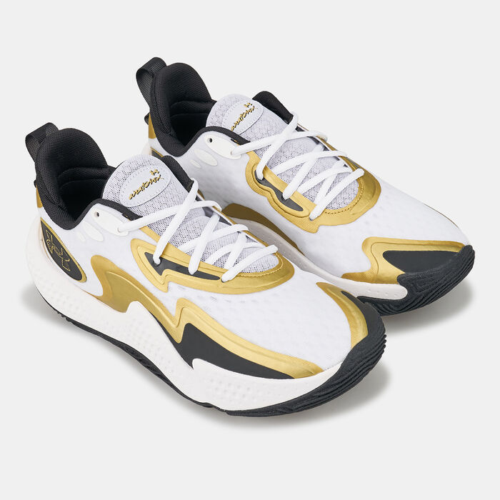 Under Armour UA Spawn 5 Basketball Shoe White Under Armour UA Spawn 5 Basketball Shoe White image number 1