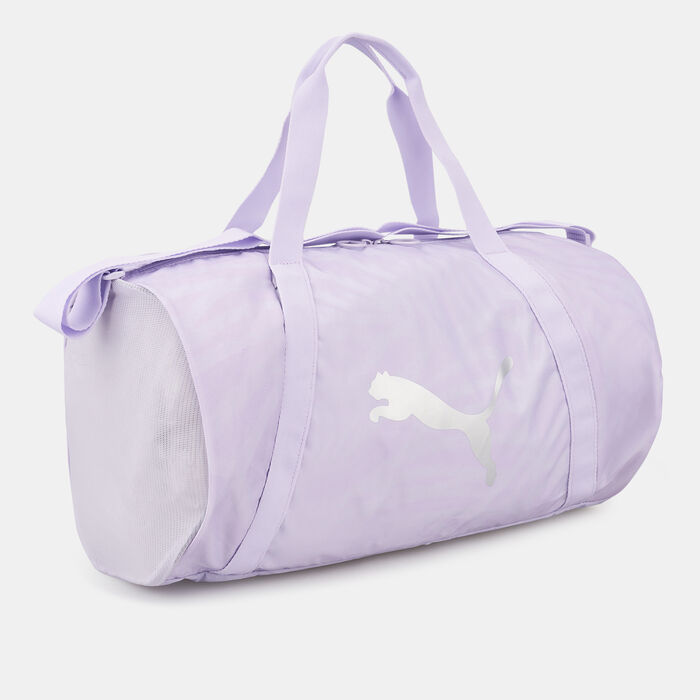 PUMA Women's ESS Barrel Nova Shine Tote Bag Blue PUMA Women's ESS Barrel Nova Shine Tote Bag Blue image number 2