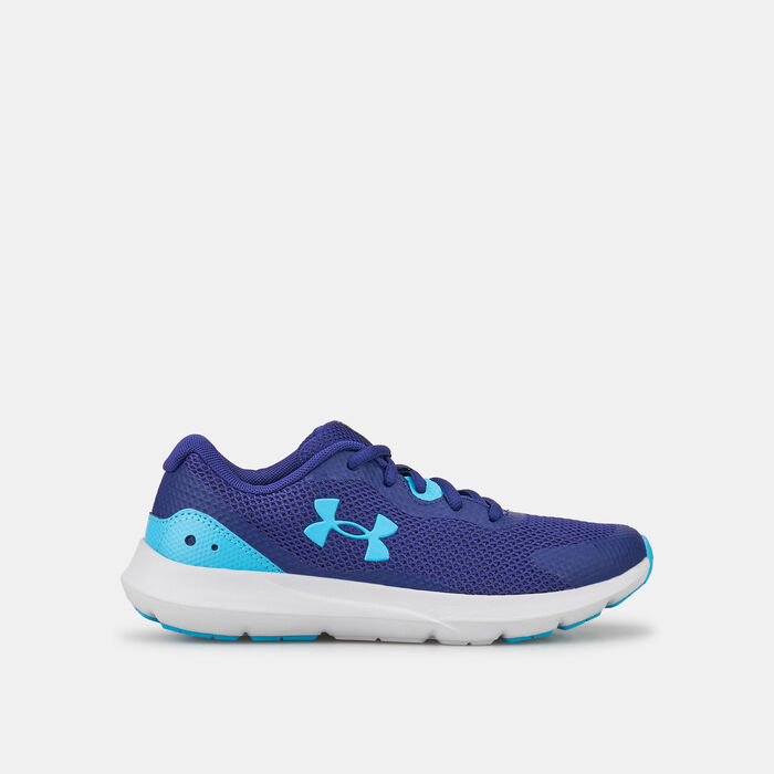 Under Armour Kids' Surge 3 Running Shoe Blue Under Armour Kids' Surge 3 Running Shoe Blue image number 0