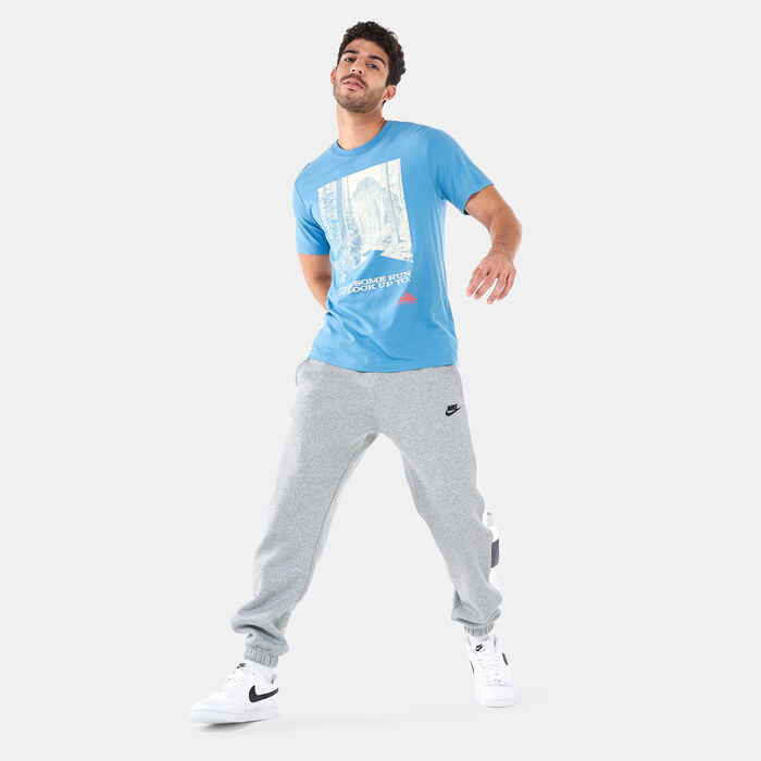 Nike Men's Dri-FIT DB Trail SSNL T-Shirt Blue Nike Men's Dri-FIT DB Trail SSNL T-Shirt Blue image number 2