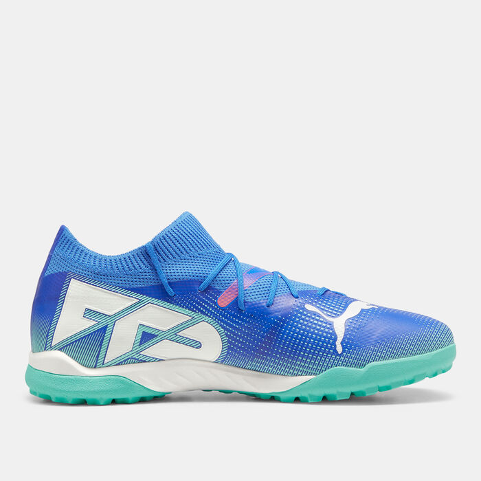 PUMA Men's FUTURE 7 MATCH Turf Ground Football Shoes White PUMA Men's FUTURE 7 MATCH Turf Ground Football Shoes White image number 2