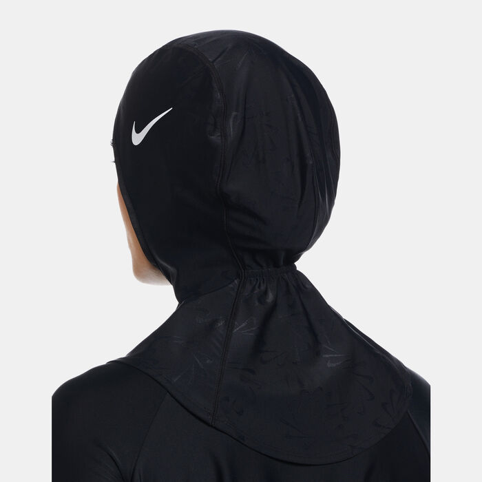 Nike Swim Women's Swimming Hijab Black Nike Swim Women's Swimming Hijab Black image number 1