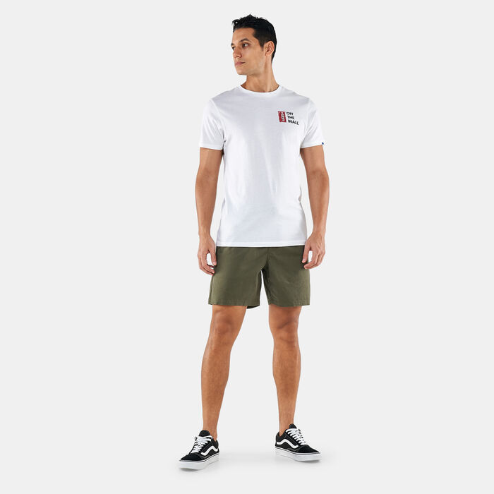 Vans Men's Range Relaxed Elastic Shorts Green Vans Men's Range Relaxed Elastic Shorts Green image number 2