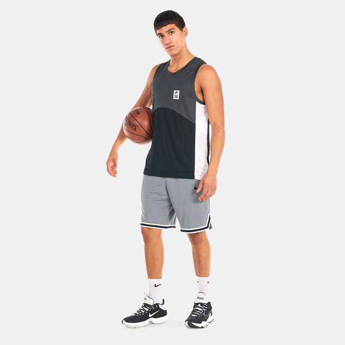 Nike Men's Starting 5 Dri-FIT Basketball Jersey Grey Nike Men's Starting 5 Dri-FIT Basketball Jersey Grey image number 2