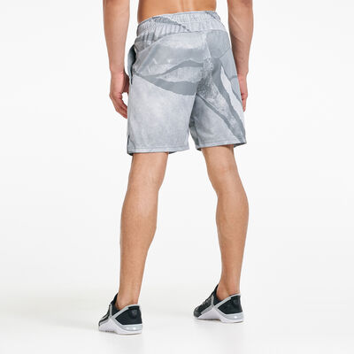 Nike Men's Dri-FIT Allover Print Shorts Grey