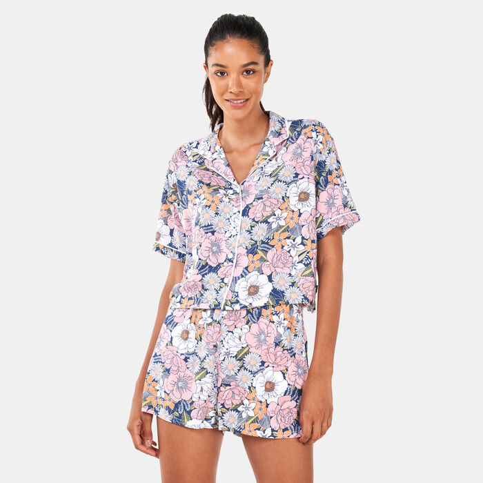 Vans Women's Retro Floral Woven Shirt Multi Vans Women's Retro Floral Woven Shirt Multi image number 0