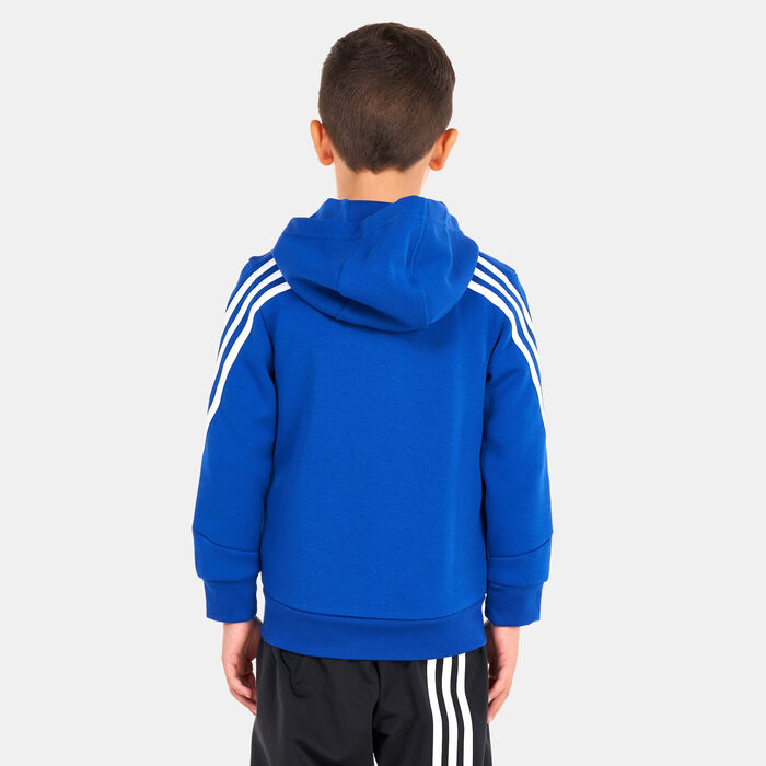 adidas Kids' Future Icon 3-Stripes Jacket Blue adidas Kids' Future Icon 3-Stripes Jacket Blue image number 1