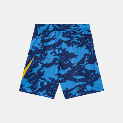 Nike Kids' Camo Dri-FIT Shorts (Baby and Toddler) Blue