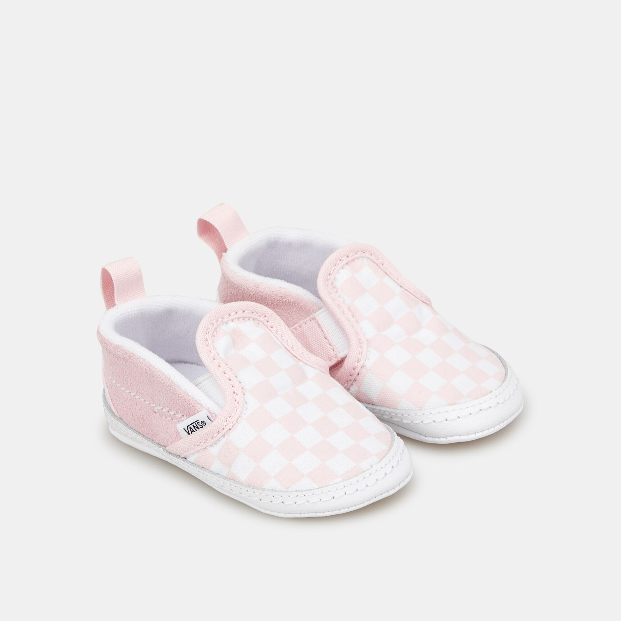 Kids V Crib Slip On Unisex Shoe Pink Vans in Qatar SSS