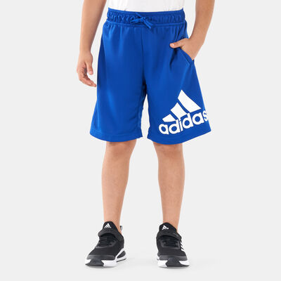 adidas Kids' Designed 2 Move Logo Shorts Blue