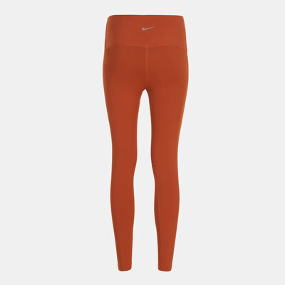 Nike Women's Yoga High-Waisted 7/8 Leggings Orange Nike Women's Yoga High-Waisted 7/8 Leggings Orange