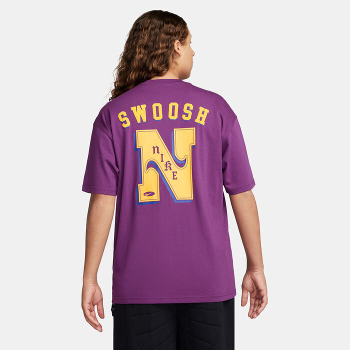 Nike Men's Sportswear Max90 T-Shirt Purple Nike Men's Sportswear Max90 T-Shirt Purple image number 1