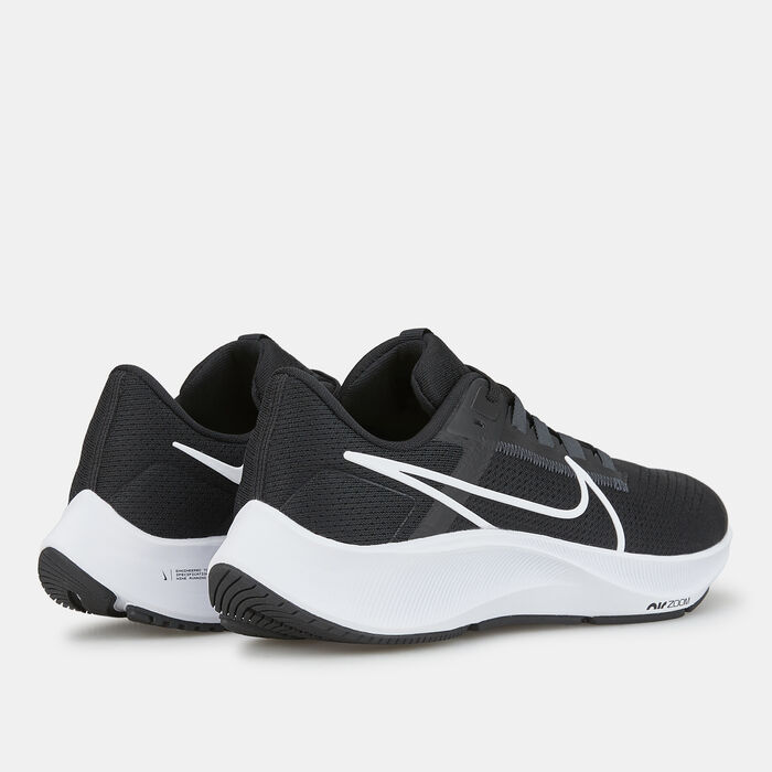 Nike Women's Air Zoom Pegasus 38 Shoe Black Nike Women's Air Zoom Pegasus 38 Shoe Black image number 2