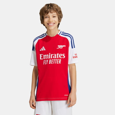 adidas Kids' Arsenal Replica Home Football Jersey - 2024/25 White adidas Kids' Arsenal Replica Home Football Jersey - 2024/25 White