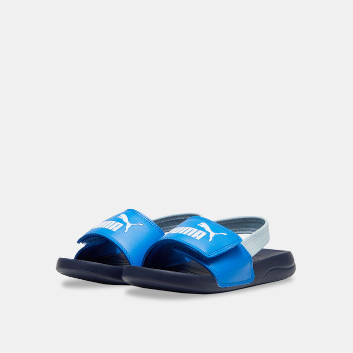 PUMA Kids' Popcat 20 Backstrap Sandals Blue PUMA Kids' Popcat 20 Backstrap Sandals Blue image number 0