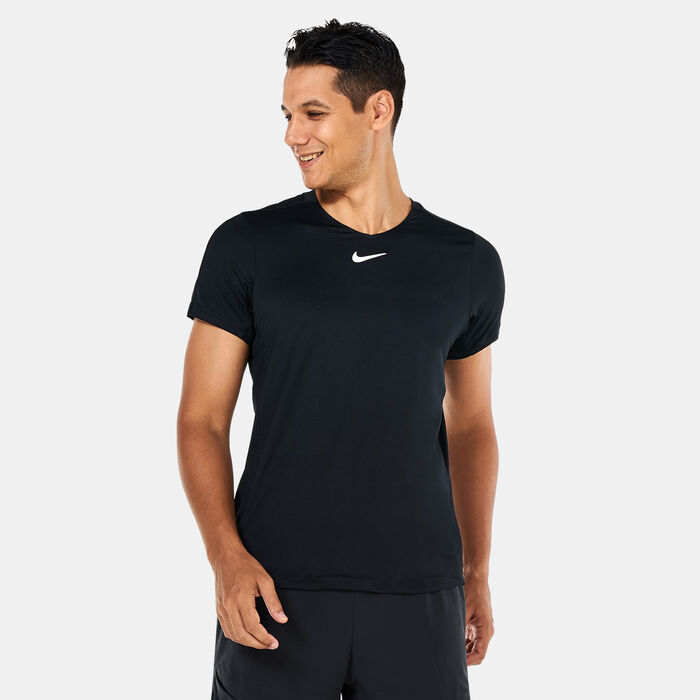 Nike Men's Court Advantage Top Black Nike Men's Court Advantage Top Black image number 0