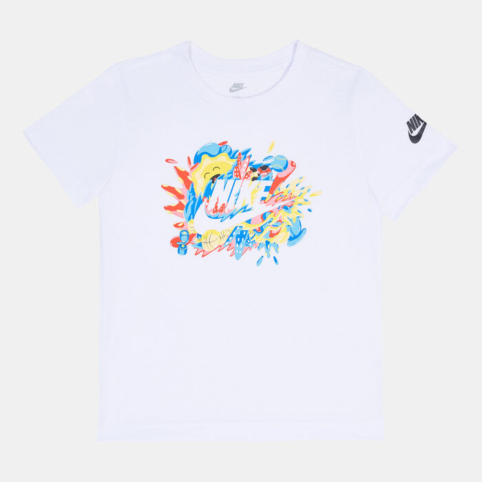 Nike Kids' Futura Sport Splash T-Shirt (Baby and Toddler) White Nike Kids' Futura Sport Splash T-Shirt (Baby and Toddler) White image number 0