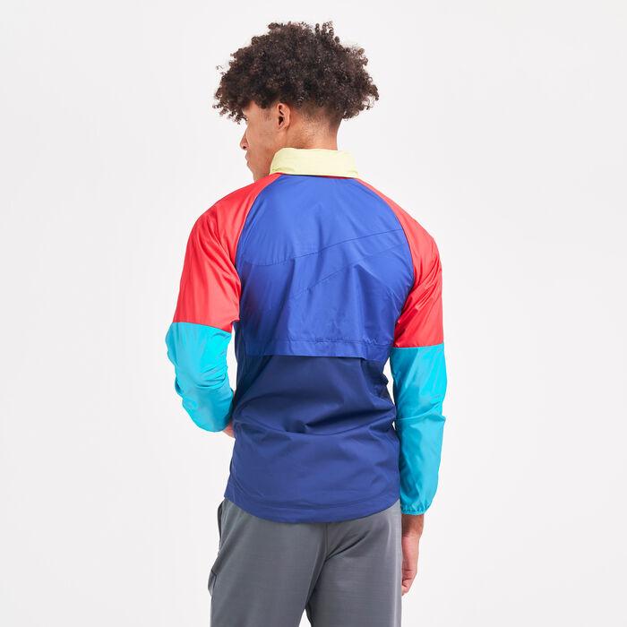 Nike Men's F.C. Barcelona Football Jacket Blue Nike Men's F.C. Barcelona Football Jacket Blue image number 1