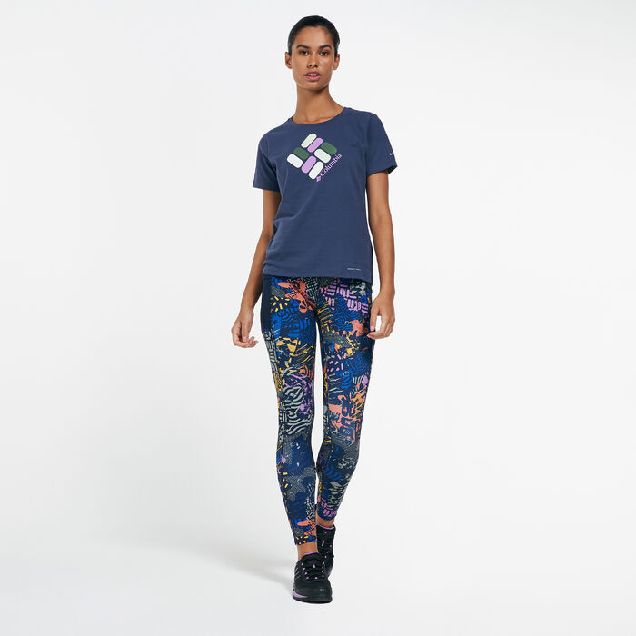 Columbia Women's Windgates™ II Leggings Blue Columbia Women's Windgates™ II Leggings Blue image number 2