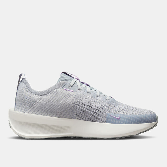 Nike Women's Interact Road Running Shoes Grey image number 2