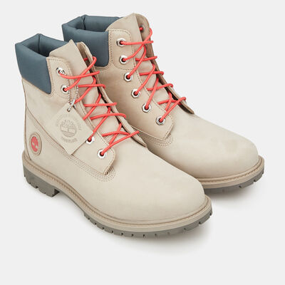 Timberland Women's 6-Inch Heritage Cupsole Waterproof Boot Beige Timberland Women's 6-Inch Heritage Cupsole Waterproof Boot Beige