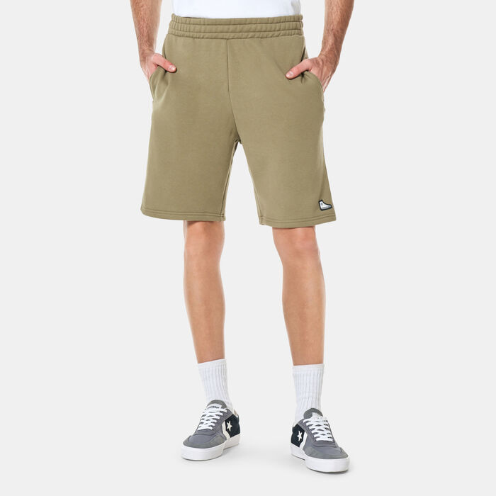 Converse Go-To Sneaker Patch Shorts Green Converse Go-To Sneaker Patch Shorts Green image number 0